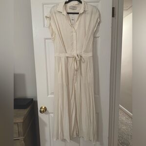 NWT Loft Linen midi dress